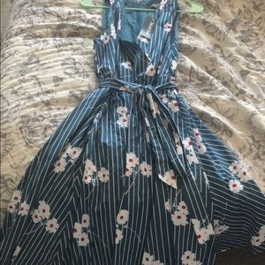 Modcloth faux-wrap dress